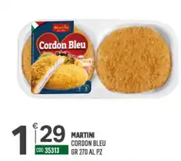 Tutto Risparmio Cash&Carry Martini Cordon Bleu offerta