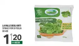 Tutto Risparmio Cash&Carry La Valle degli Orti Spinaci Fior di Foglia offerta