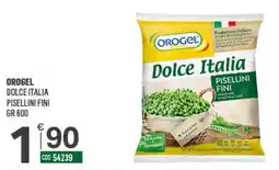 Tutto Risparmio Cash&Carry Orogel Dolce Italia Pisellini Fini offerta
