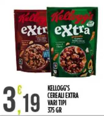 Supermercato Pollio Kellogg's cereali extra offerta