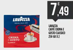 Supermercato Pollio Lavazza caffè crema e gusto classico offerta