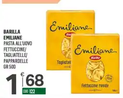 Tutto Risparmio Cash&Carry Barilla Emiliane pasta all'uovo offerta