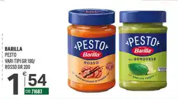Tutto Risparmio Cash&Carry Pesto Barilla Rosso offerta