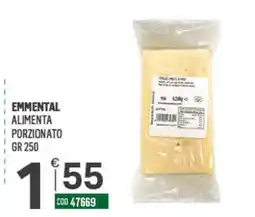 Tutto Risparmio Cash&Carry Emmental alimenta porzionato offerta