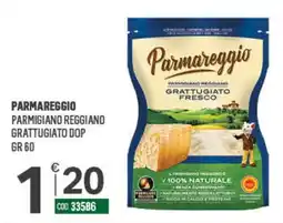 Tutto Risparmio Cash&Carry Parmareggio Parmigiano Reggiano Grattugiato DOP offerta