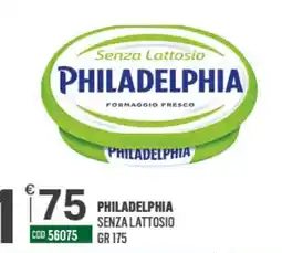 Tutto Risparmio Cash&Carry Philadelphia formaggio fresco senza lattosio offerta