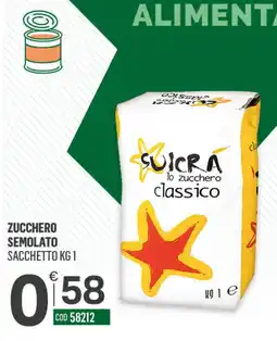Tutto Risparmio Cash&Carry Suicra lo zucchero classico offerta