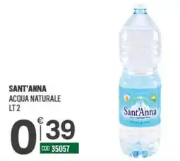 Tutto Risparmio Cash&Carry Sant'Anna acqua naturale offerta