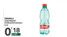 Tutto Risparmio Cash&Carry Ferrarelle acqua minerale effervescente naturale offerta