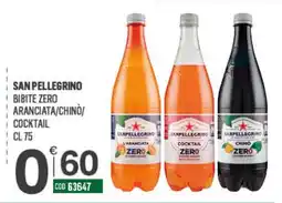 Tutto Risparmio Cash&Carry San Pellegrino Bibite Zero Aranciata/Chinò/Cocktail offerta