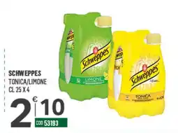 Tutto Risparmio Cash&Carry Schweppes Tonica/Limone offerta
