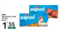 Tutto Risparmio Cash&Carry NipiOL omogeneizzati di carne offerta