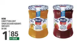 Tutto Risparmio Cash&Carry Hero Confettura Light Senza Zuccheri Aggiunti offerta