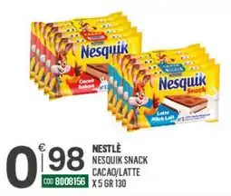 Tutto Risparmio Cash&Carry Nesquik Snack Cacao/Latte offerta