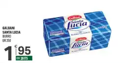 Tutto Risparmio Cash&Carry Galbani Santa Lucia burro classico offerta