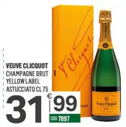 Tutto Risparmio Cash&Carry Veuve Clicquot Champagne Brut Yellow Label offerta