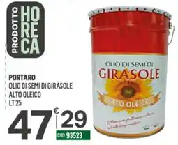 Tutto Risparmio Cash&Carry Portaro olio di semi di girasole alto oleico offerta