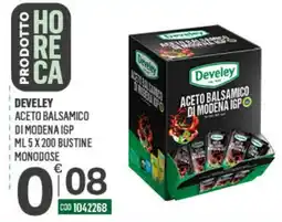 Tutto Risparmio Cash&Carry Develey Aceto Balsamico di Modena IGP offerta