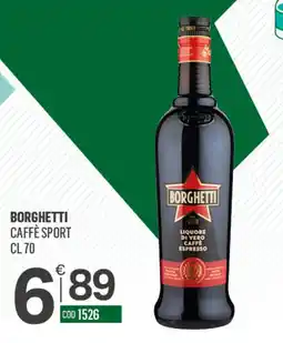 Tutto Risparmio Cash&Carry Borghetti Caffè Sport offerta
