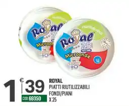 Tutto Risparmio Cash&Carry Royal piatti riutilizzabili offerta