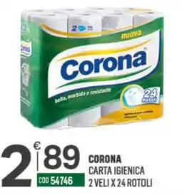 Tutto Risparmio Cash&Carry Corona carta igienica offerta