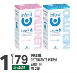 Tutto Risparmio Cash&Carry Infasil detergente intimo offerta