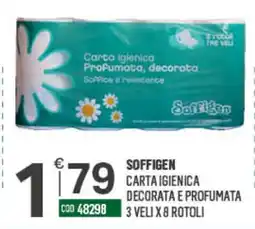 Tutto Risparmio Cash&Carry Soffigen carta igienica decorata e profumata offerta