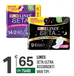 Tutto Risparmio Cash&Carry Lines seta ultra assorbenti offerta