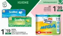Tutto Risparmio Cash&Carry Scottex Fazzoletti offerta