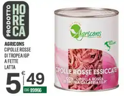 Tutto Risparmio Cash&Carry Cipolle rosse essiccate Agricons offerta