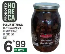 Tutto Risparmio Cash&Carry Puglia in tavola olive taggiasche denocciolate offerta