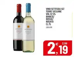 Ard Discount Vino Settesoli IGT Terre Siciliane offerta