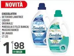 Tutto Risparmio Cash&Carry Coccolatevi detersivo lavatrice offerta