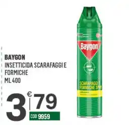 Tutto Risparmio Cash&Carry Baygon insetticida scarafaggi e formiche offerta