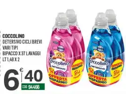 Tutto Risparmio Cash&Carry Coccolino detersivo cicli brevi offerta