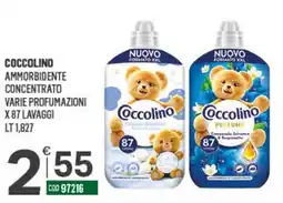Tutto Risparmio Cash&Carry Coccolino ammorbidente concentrato offerta