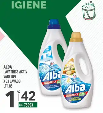 Tutto Risparmio Cash&Carry Alba lavatrice activ offerta