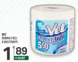 Tutto Risparmio Cash&Carry Vet Asciugatutto multiuso offerta