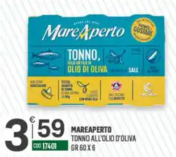 Tutto Risparmio Cash&Carry Mareaperto tonno all'olio d'oliva offerta