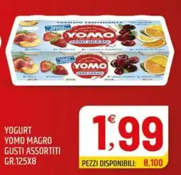 Ard Discount Yogurt Yomo magro gusti assortiti offerta