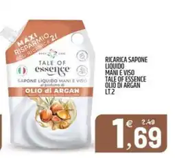 Ard Discount Sapone liquido mani e viso Tale of Essence Olio di Argan offerta