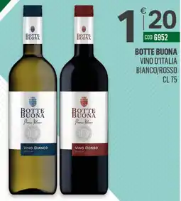 Tutto Risparmio Cash&Carry Botte Buona Vino d'Italia offerta
