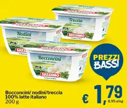 Qui Discount Bocconcini Sassano offerta