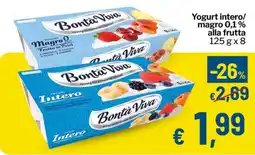 Qui Discount Yogurt intero Bonta Viva offerta