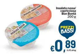 Qui Discount Insalata russa/ capricciosa Bon Bontà offerta