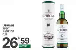Tutto Risparmio Cash&Carry Laphroaig whisky 10 years old offerta