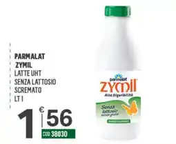 Tutto Risparmio Cash&Carry Parmalat Zymil latte UHT senza lattosio scremato offerta