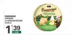 Tutto Risparmio Cash&Carry Parmareggio formaggini al parmigiano reggiano offerta