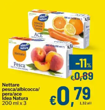 Nettare pesca Idea Natura