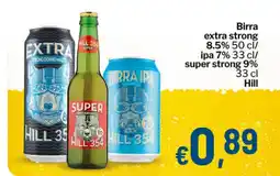 Qui Discount Birra Hill 354 offerta